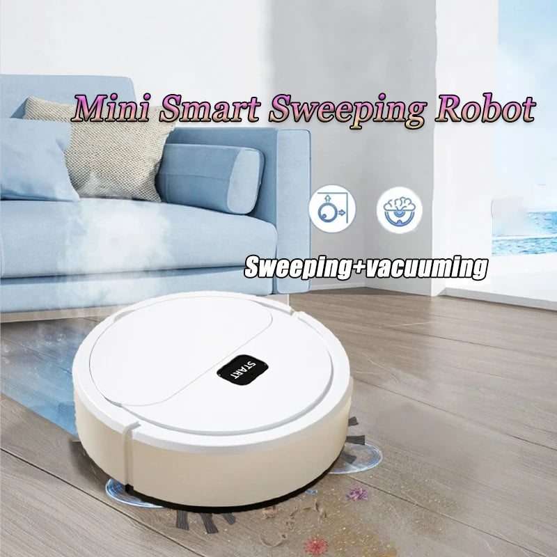 NEW High-Quality Sweeping Robot Practical Sweeping Robot Low Noise Intelligent Lazy Sweeper Three-in-one Fully Automatic