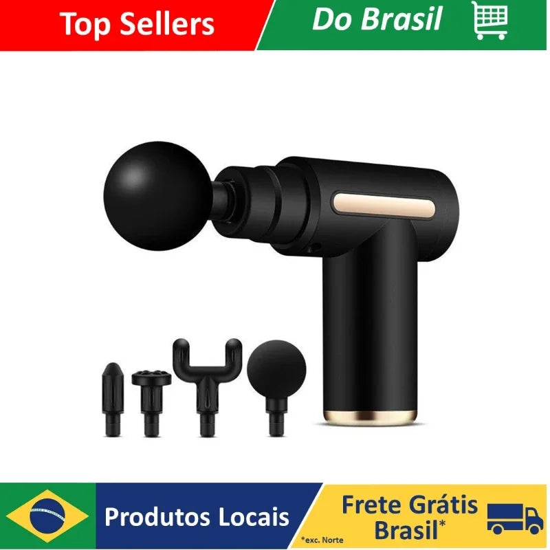 DAFUSHOP Massageador Elétrico Alta Frequência Profissional Muscular Massagem